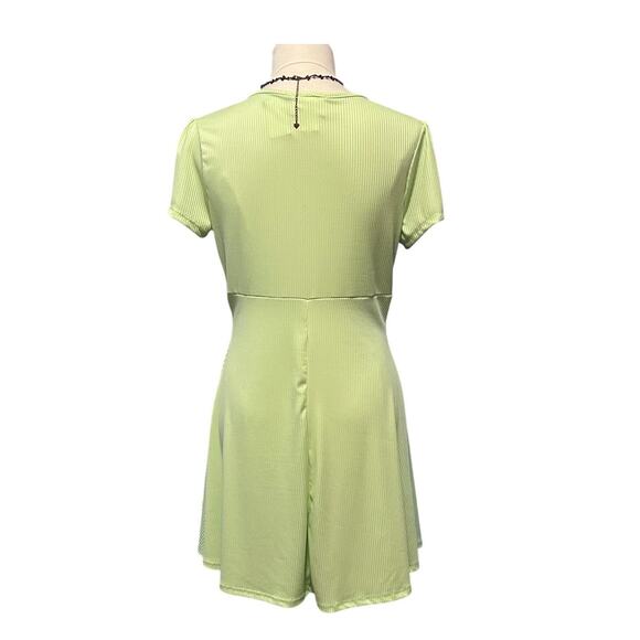 Starlet Women's Dress lime Green Size Large, NWT - Picture 2 of 7